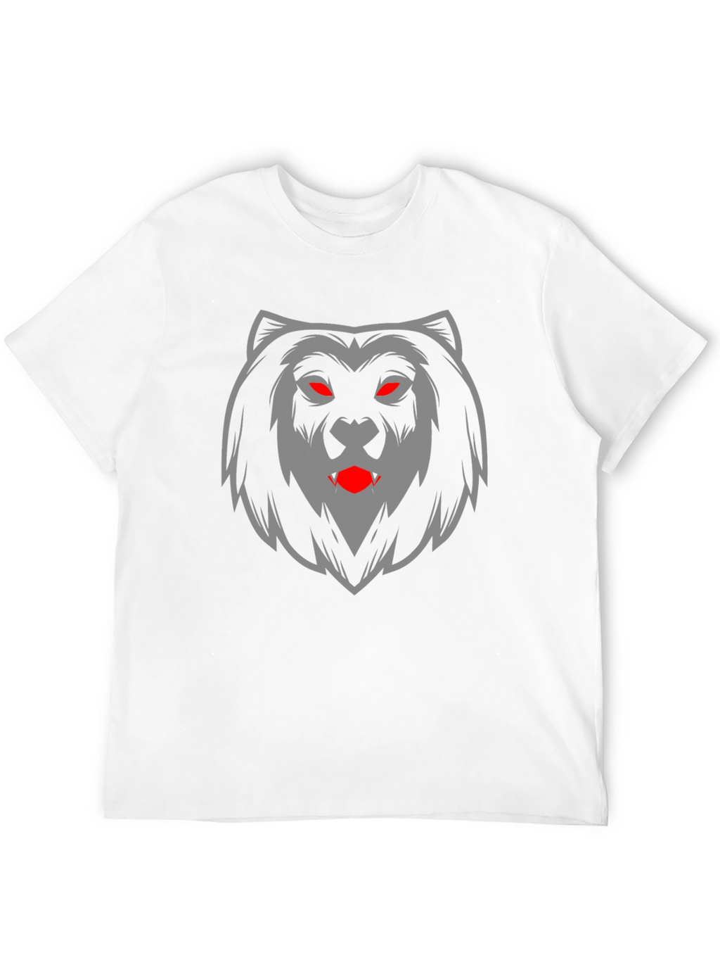 Mens Black T-Shirt with Bear Graphic