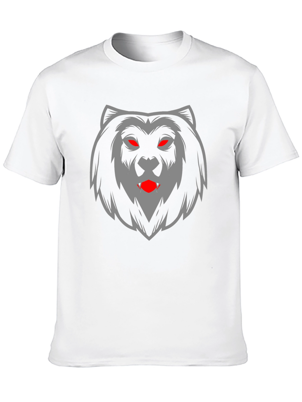Mens Black T-Shirt with Bear Graphic