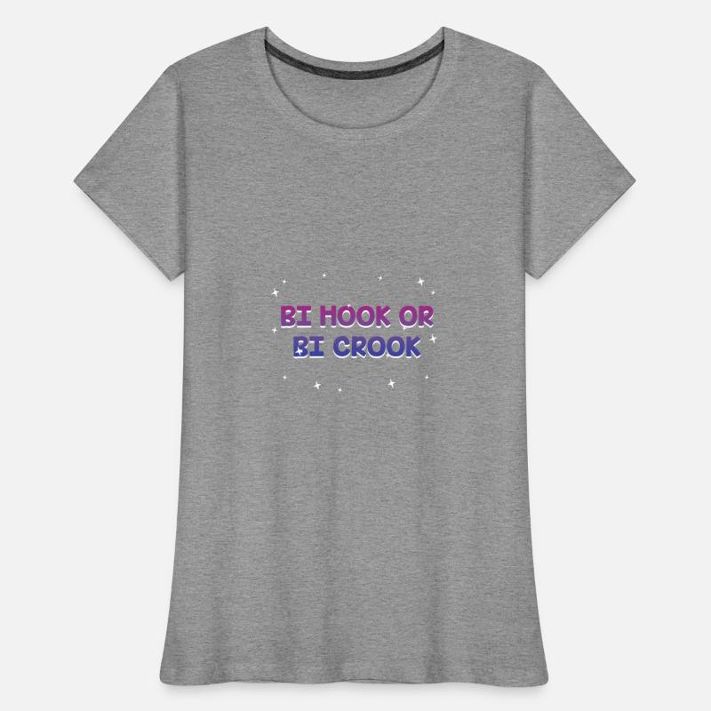 Bi Hook or Bi Crook Bisexual LGBTQ Bi Pride LGBT