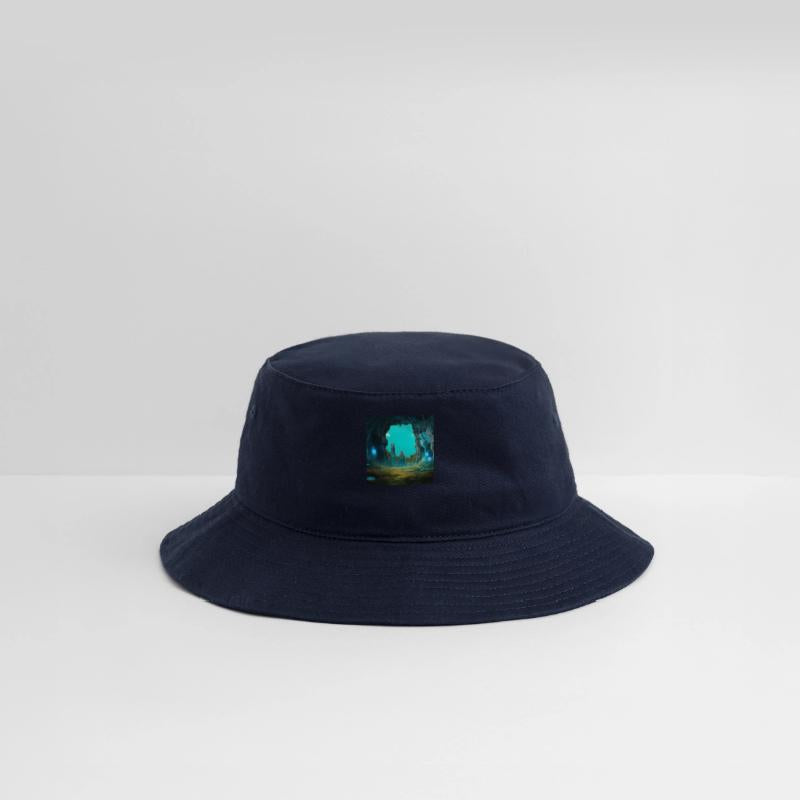 Bioluminescent Underground Landscapes