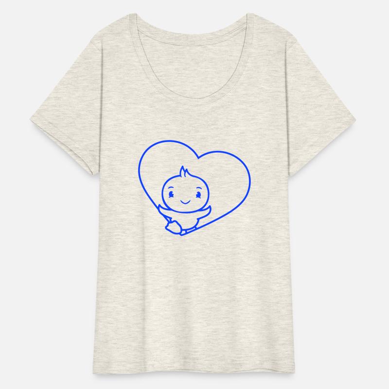 Bird walks out of Heart Symbol Love Happy Sweet