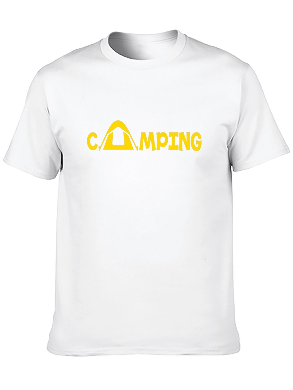 Camping Graphic Print T-Shirt