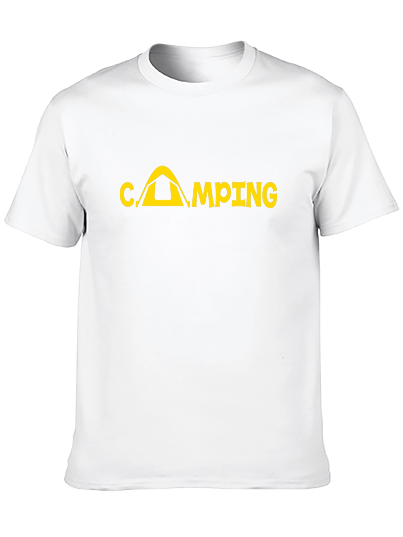 Camping Graphic Print T-Shirt