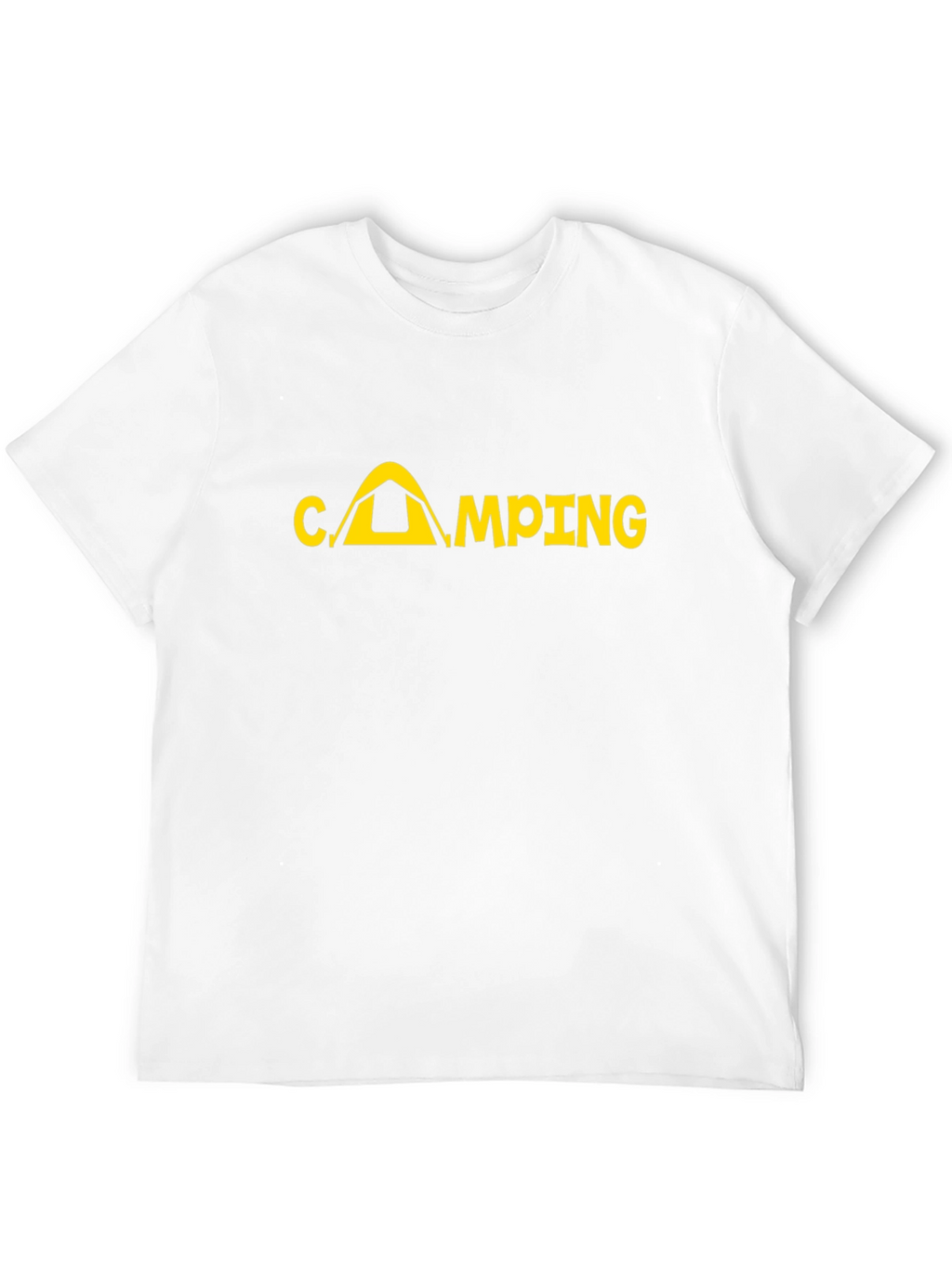 Camping Graphic Print T-Shirt