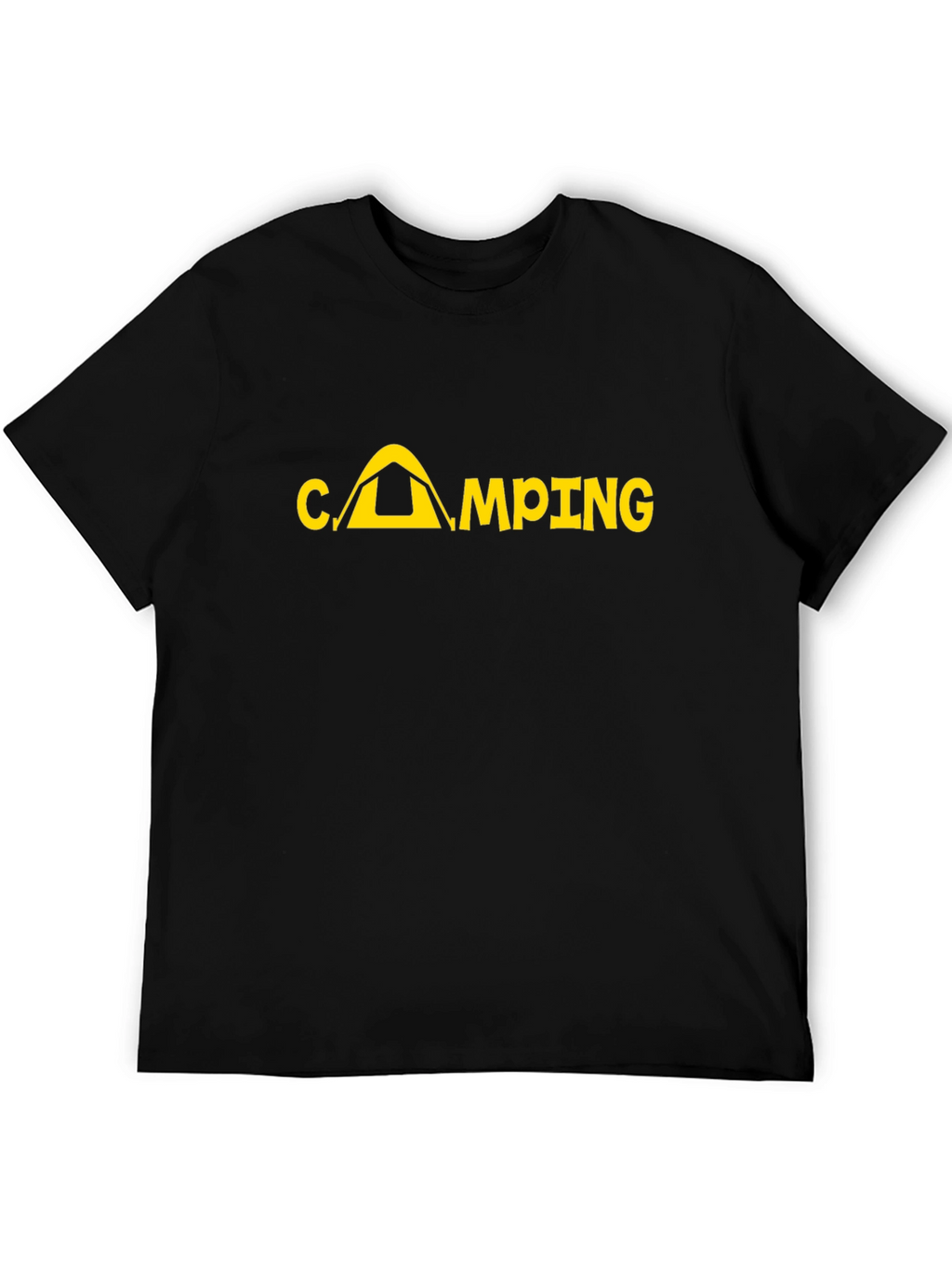 Camping Graphic Print T-Shirt