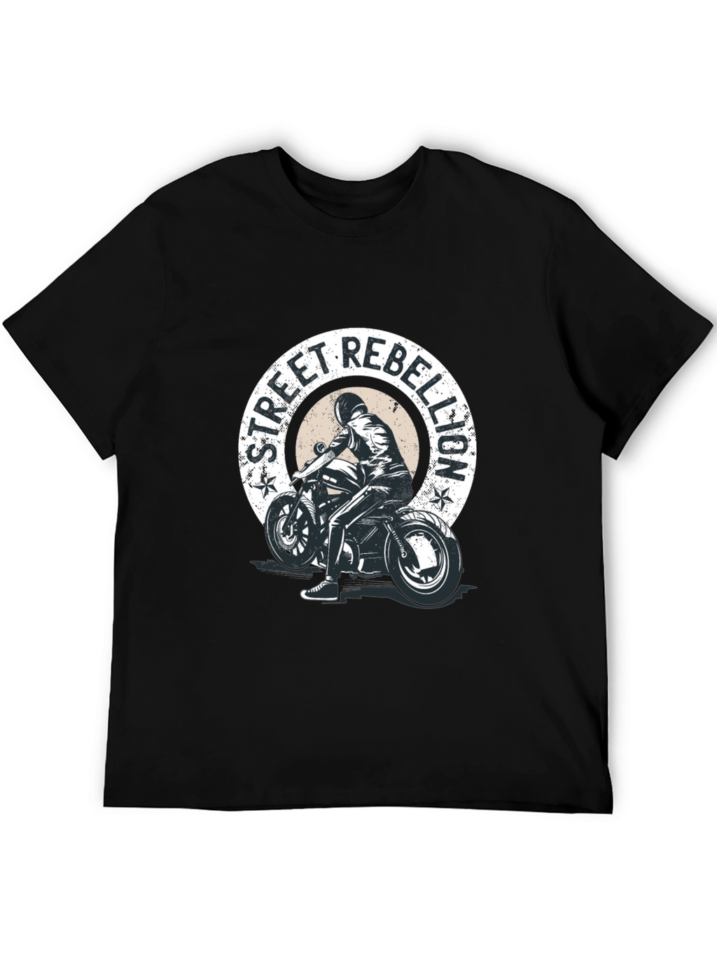 Street Rebellion Motorcycle Graphic Tee