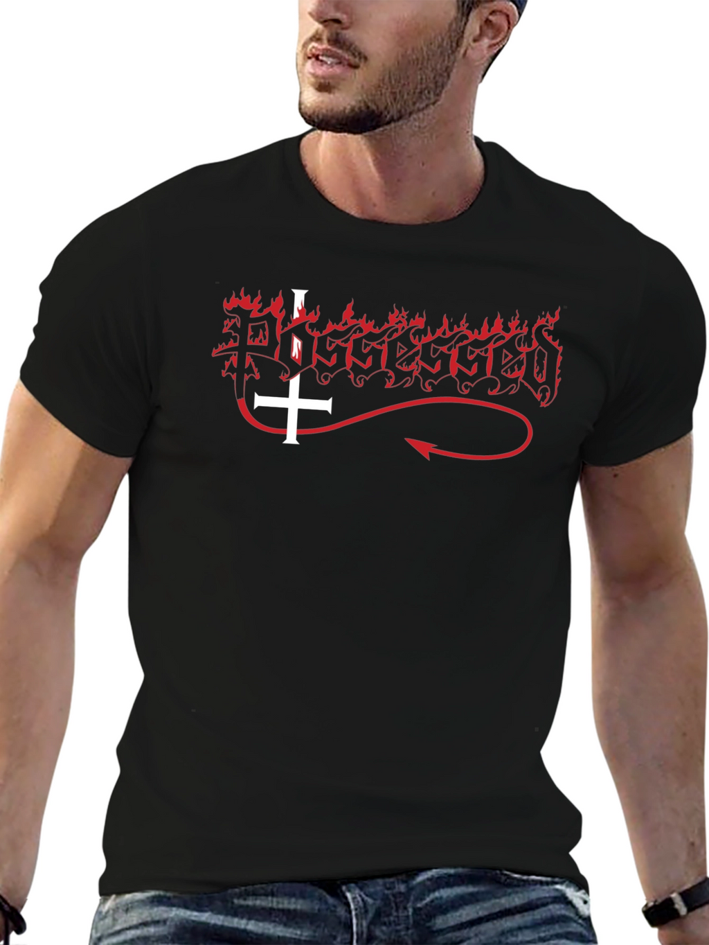 Possessed Band Graphic Black T-Shirt