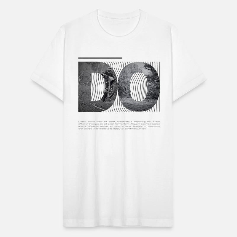 Black and White Monochrome Typography