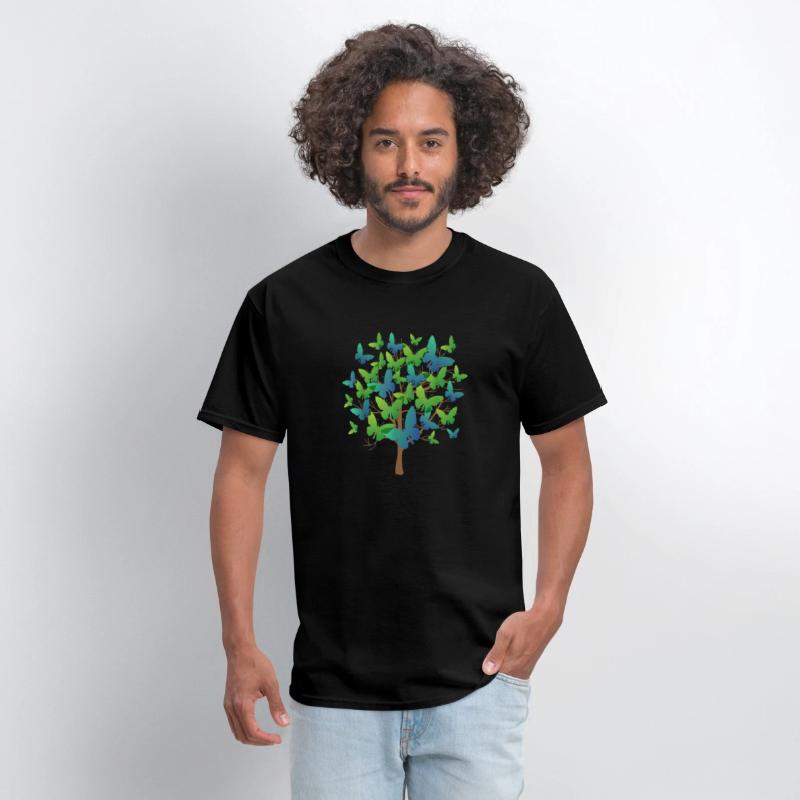 Blue Morpho Butterfly Swarm Lepidoptera Entomo