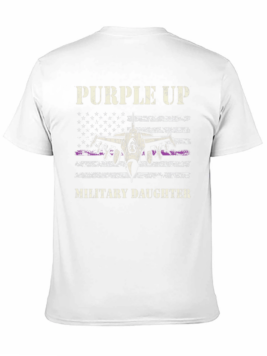 Purple Up Military Daughter T-Shirt