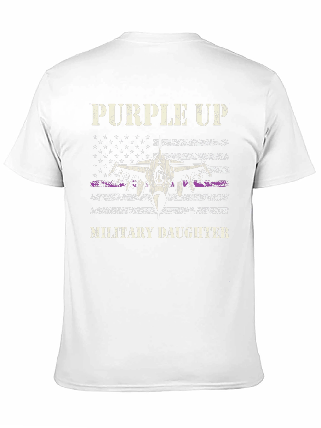 Purple Up Military Daughter T-Shirt