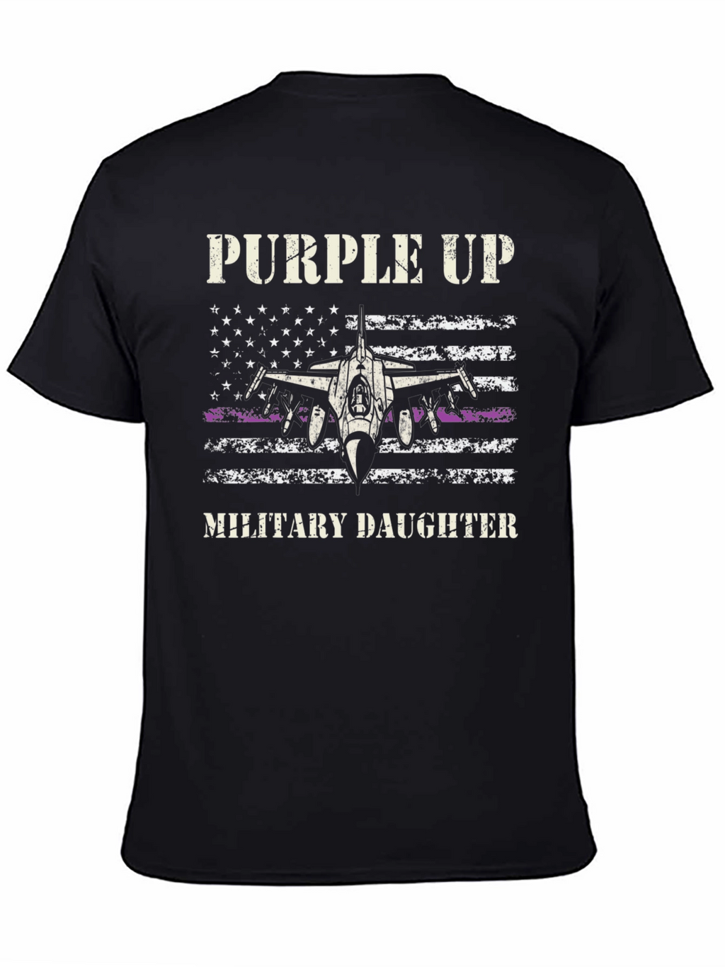 Purple Up Military Daughter T-Shirt