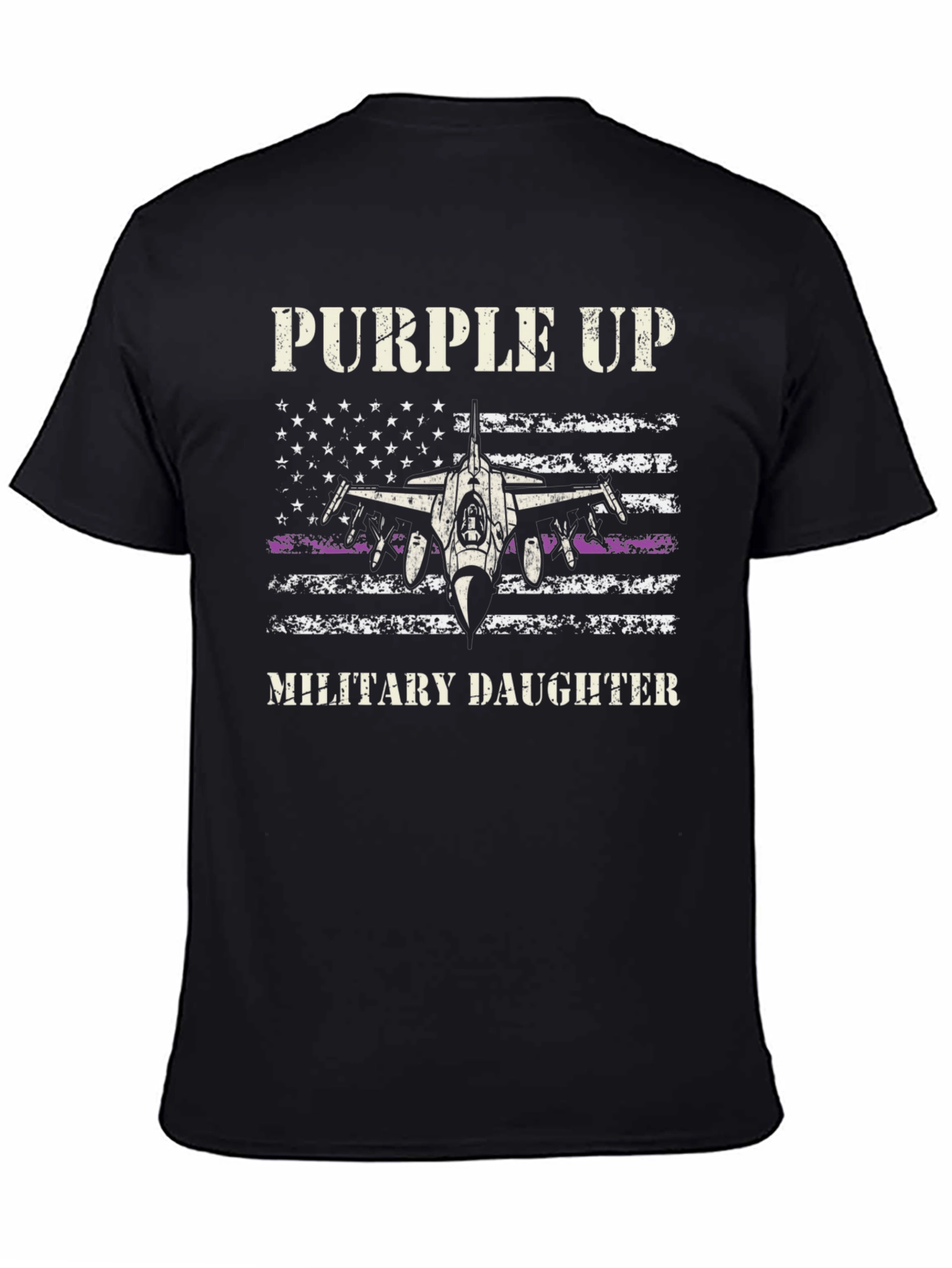 Purple Up Military Daughter T-Shirt