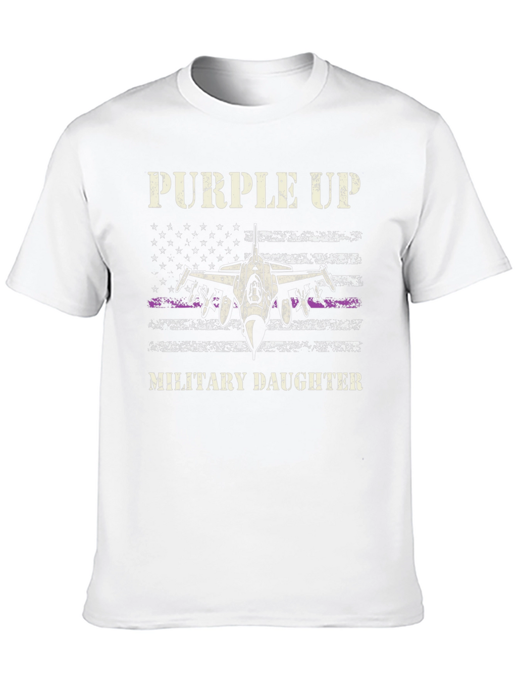 Purple Up Military Daughter T-Shirt