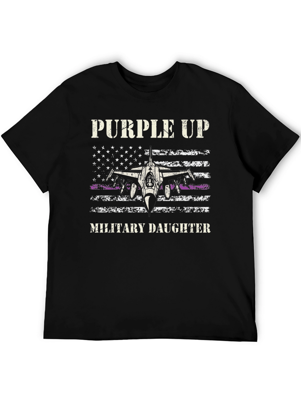 Purple Up Military Daughter T-Shirt
