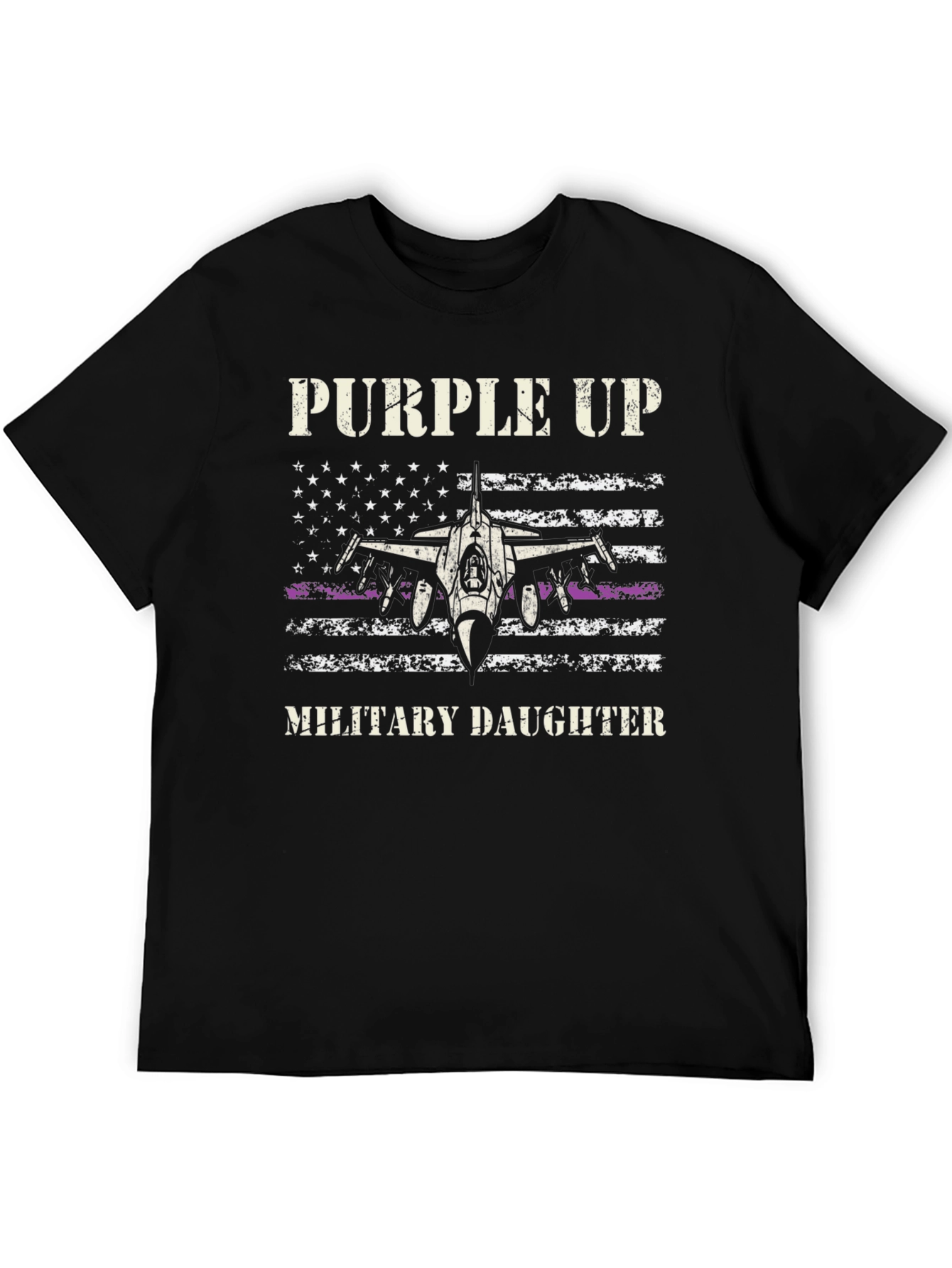 Purple Up Military Daughter T-Shirt
