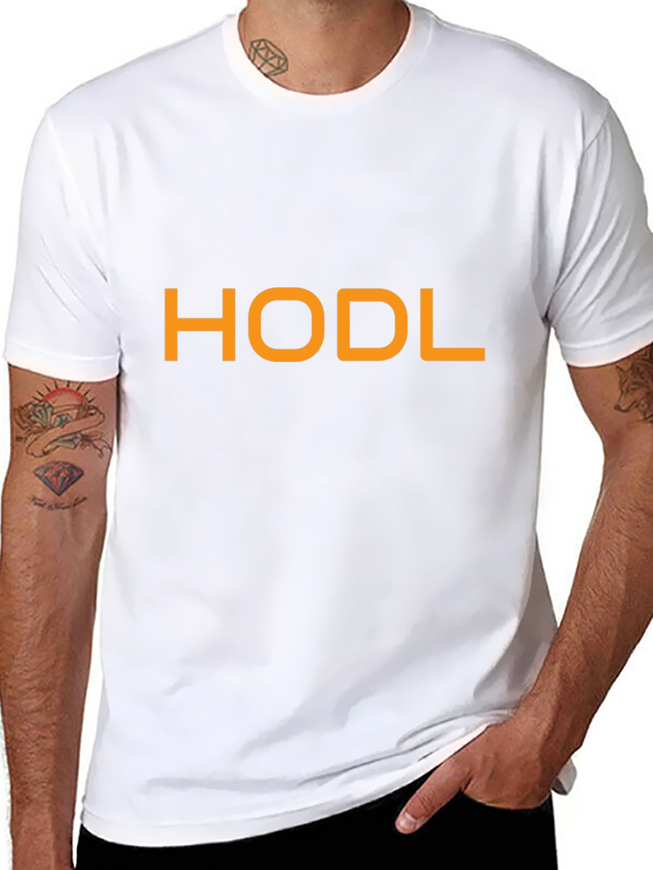 HODL Crypto T-Shirt - Bitcoin Enthusiast Tee