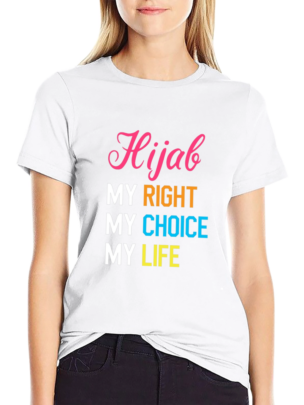 Hijab My Right My Choice T-Shirt