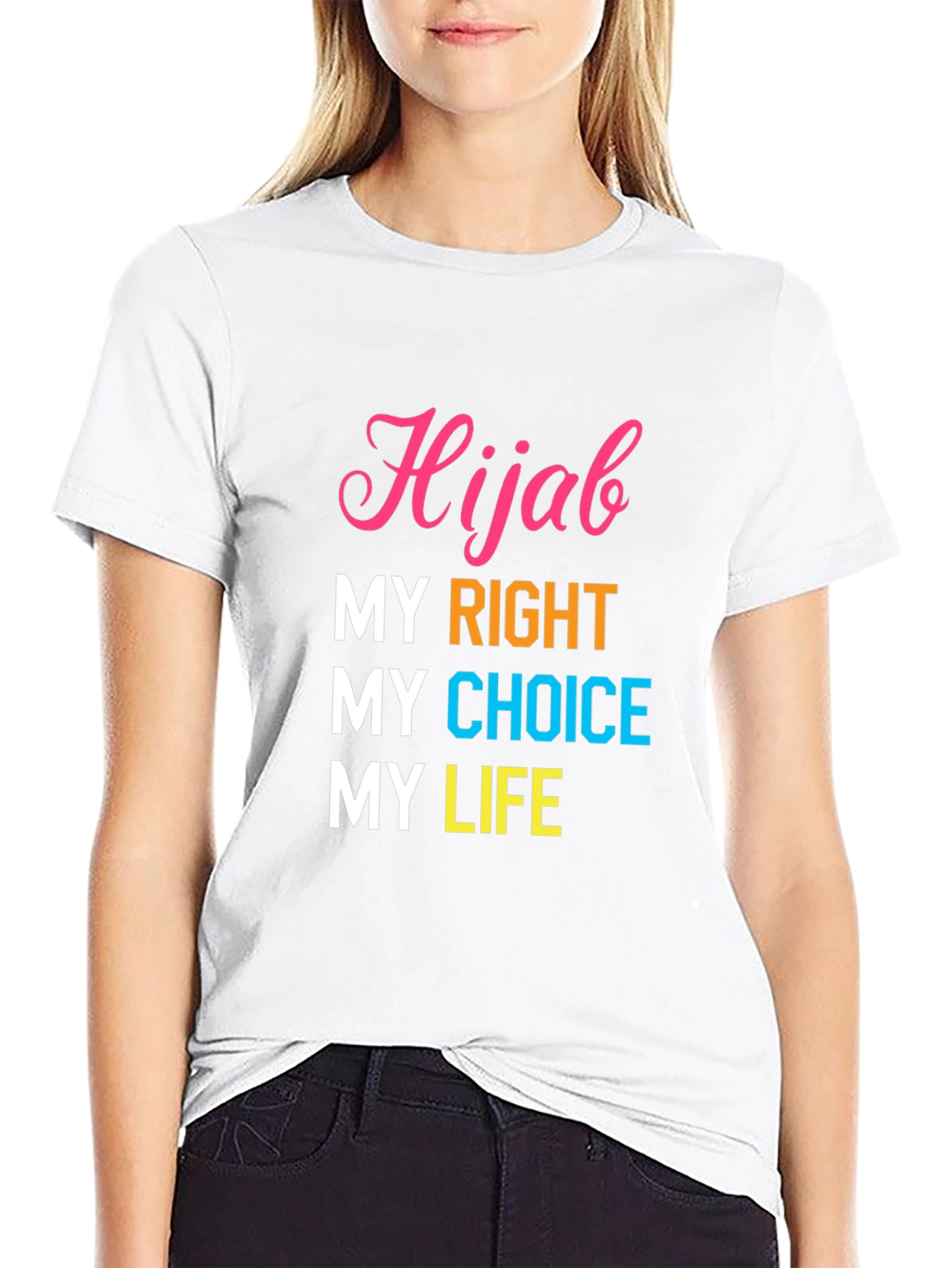 Hijab My Right My Choice T-Shirt