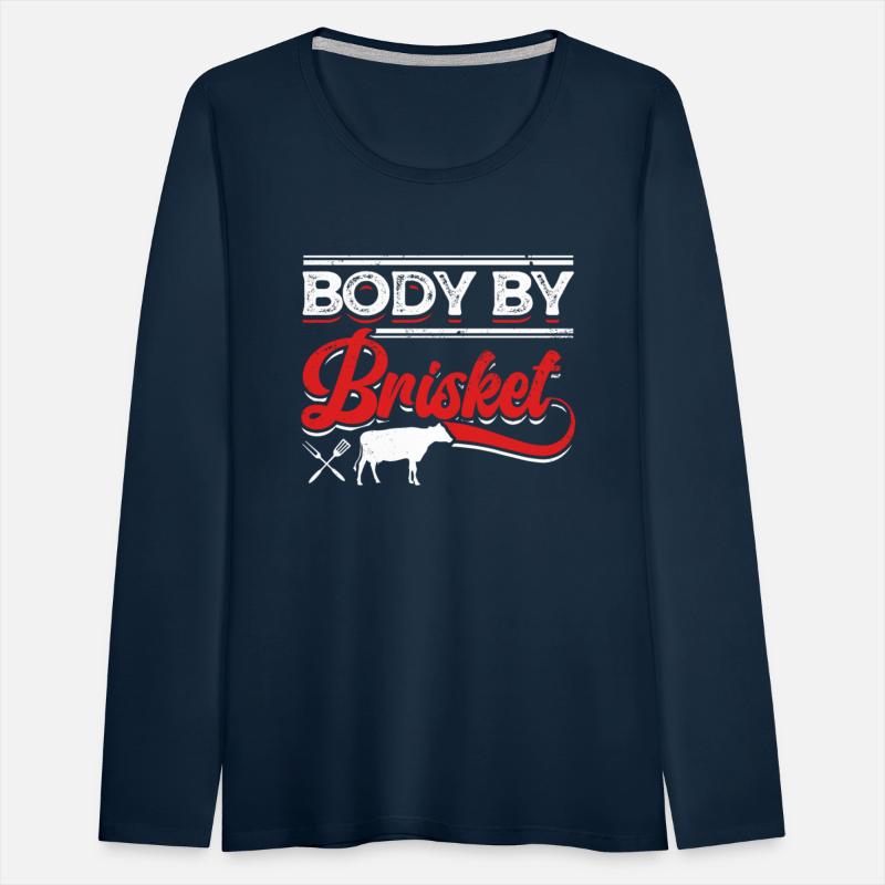 Body by Brisket - Funny BBQ Smoker & Grilling