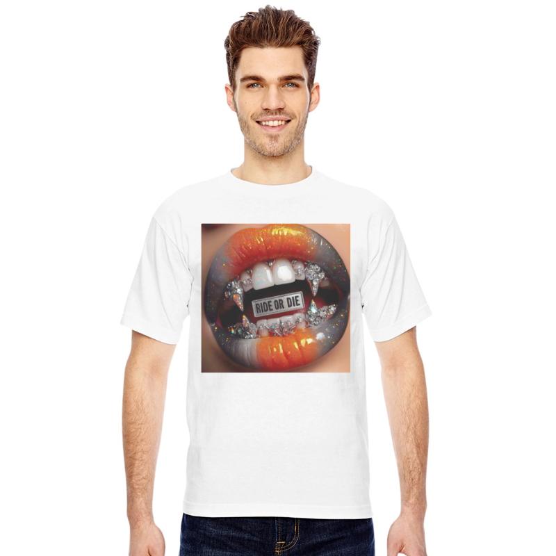 Bold Edgy Lip Art with Ride or Die Drip