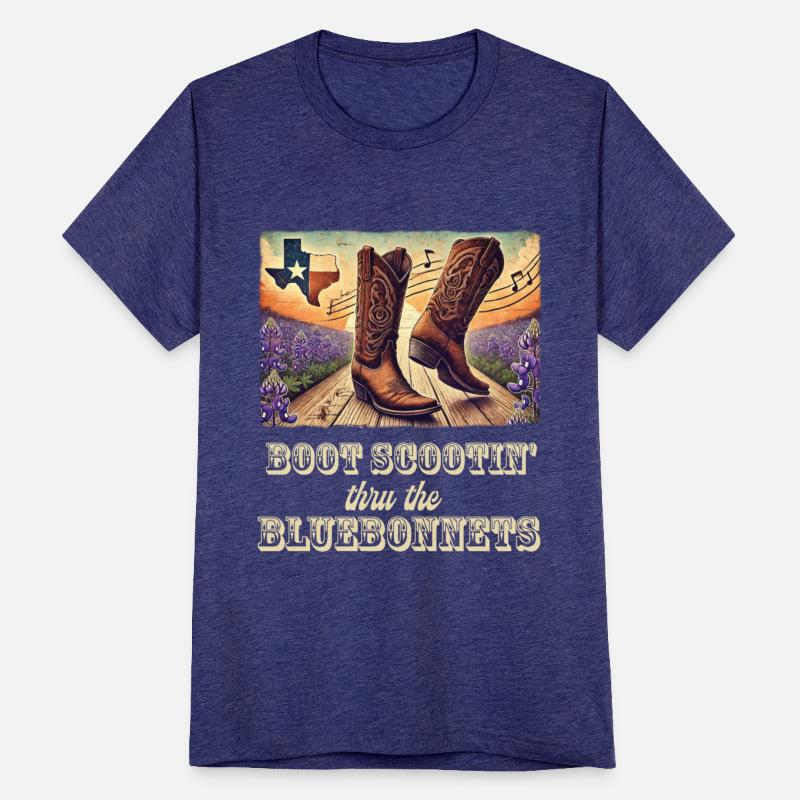 Boot Scootin’ Thru the Bluebonnets – Texas Cowboy