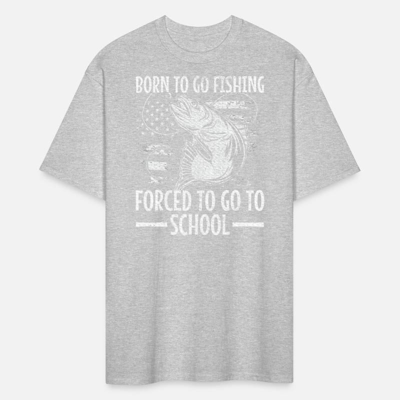 Born To Go Fishing Bass Fish Fisherman Boy