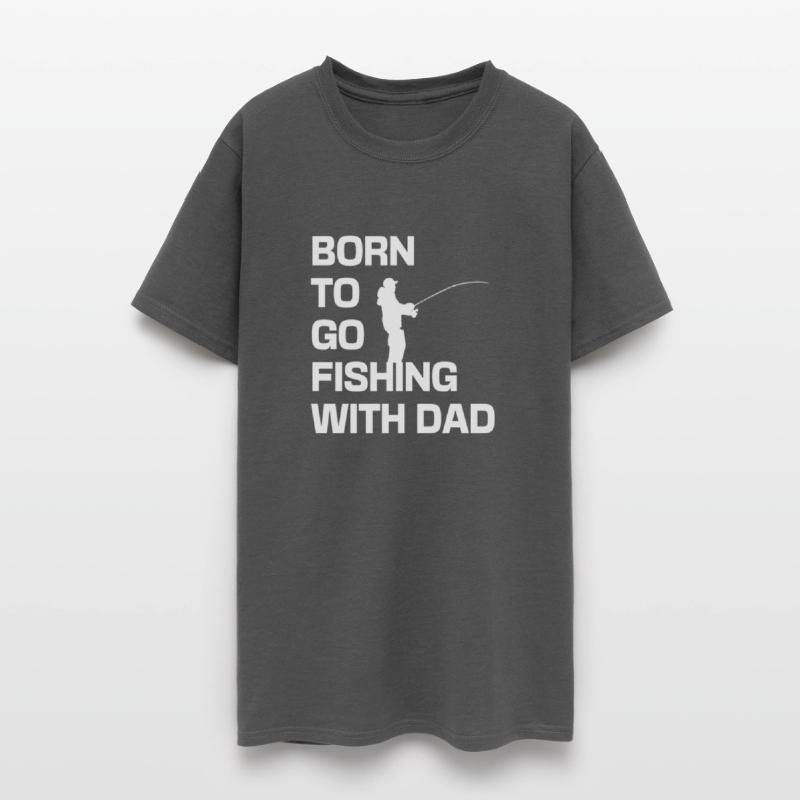 Born to go fishing with dad