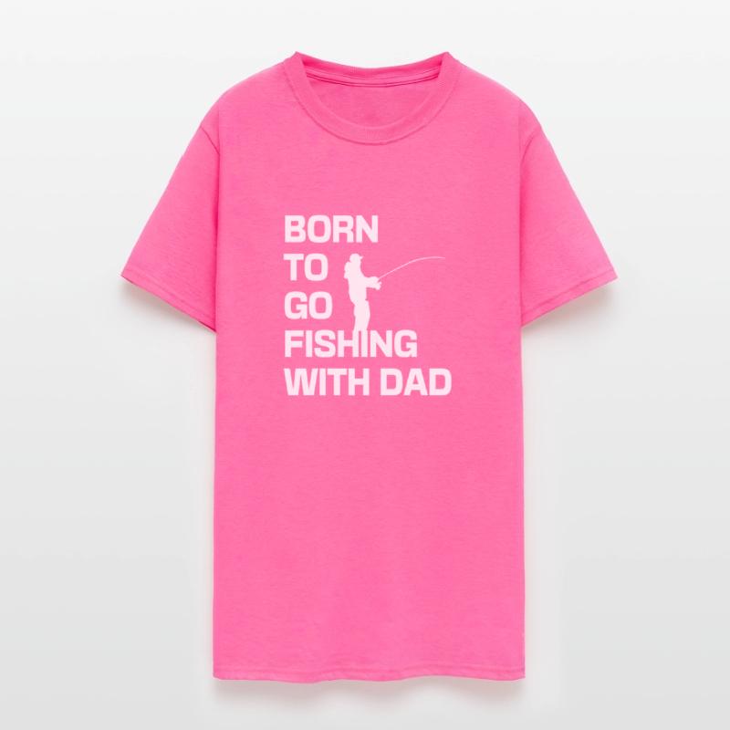 Born to go fishing with dad