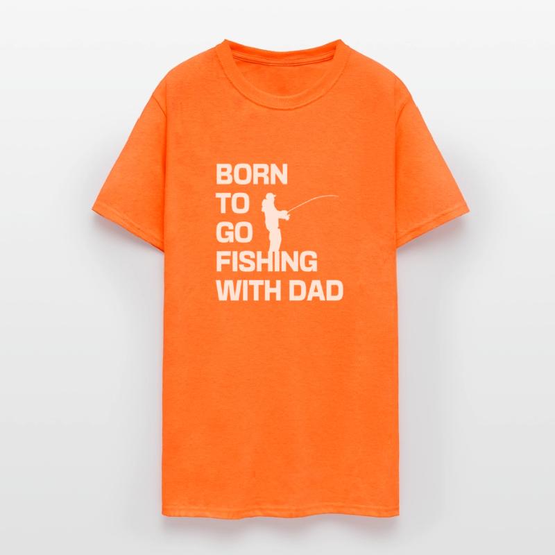 Born to go fishing with dad