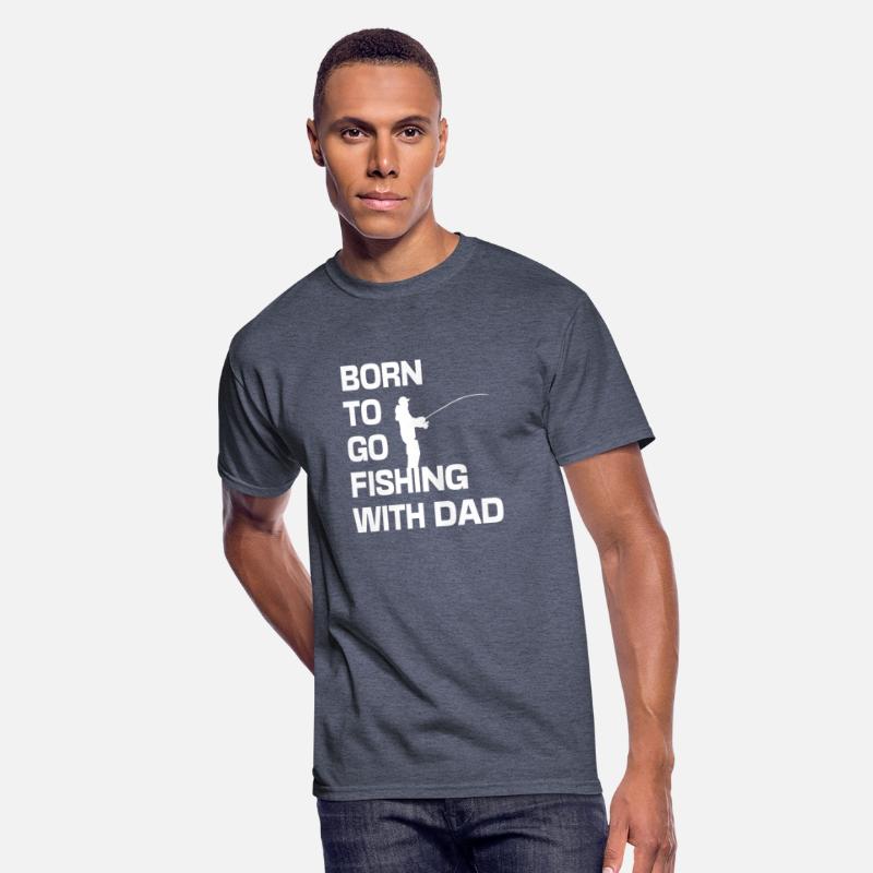Born to go fishing with dad