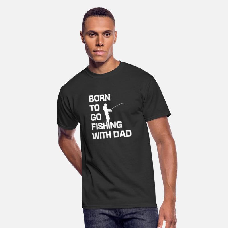 Born to go fishing with dad