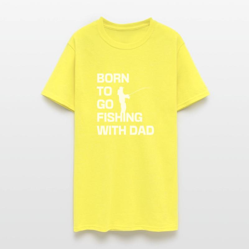 Born to go fishing with dad