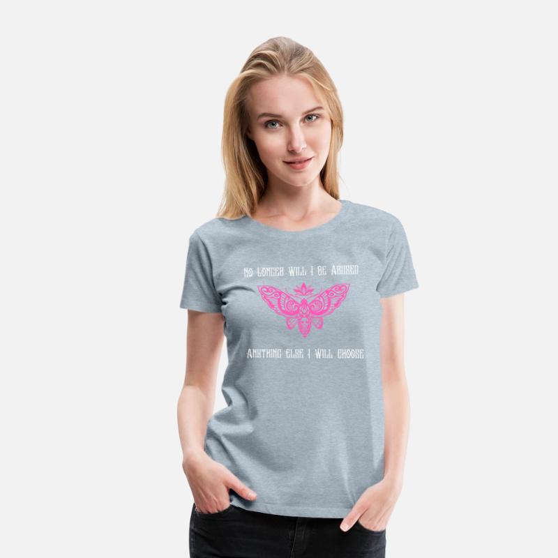 "Born" To Lose Quote Front Pink Moth