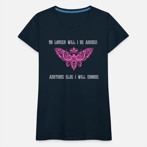 "Born" To Lose Quote Front Pink Moth
