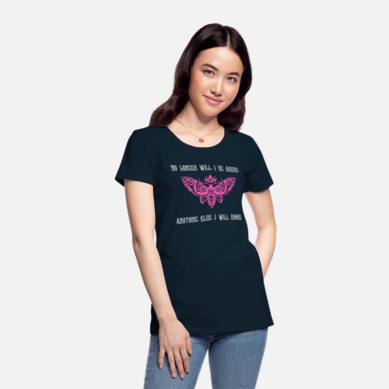 "Born" To Lose Quote Front Pink Moth
