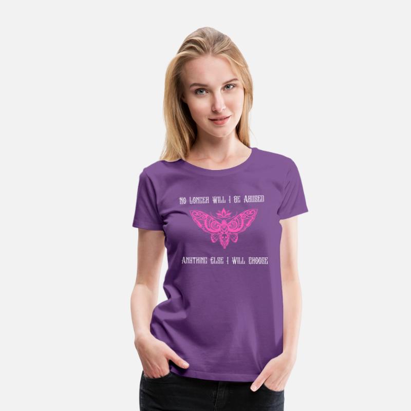 "Born" To Lose Quote Front Pink Moth