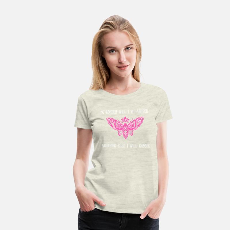 "Born" To Lose Quote Front Pink Moth