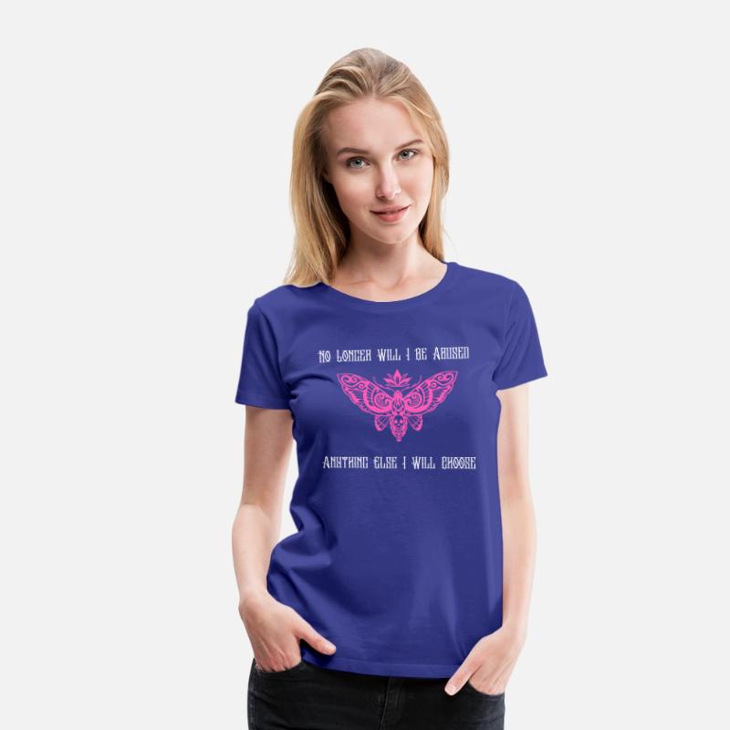 "Born" To Lose Quote Front Pink Moth