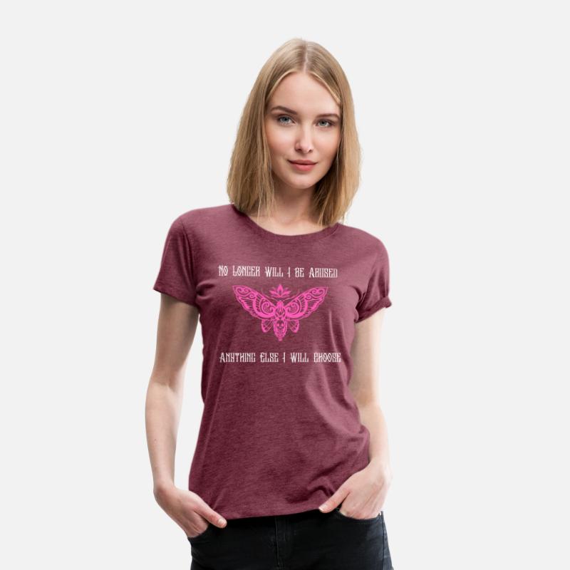 "Born" To Lose Quote Front Pink Moth