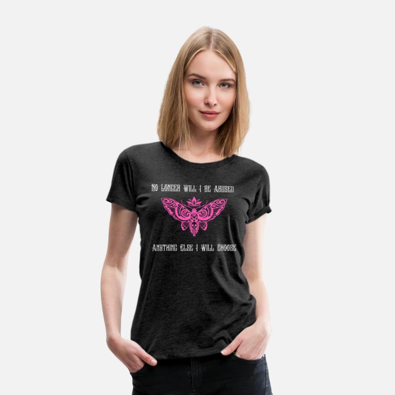"Born" To Lose Quote Front Pink Moth