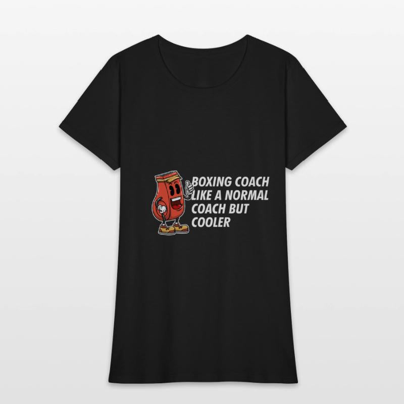 Boxing Coach Cooler Funny Boxer Humor Contact Spor
