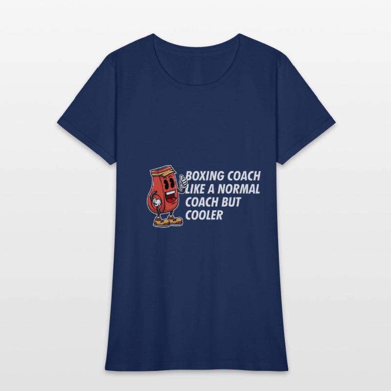Boxing Coach Cooler Funny Boxer Humor Contact Spor
