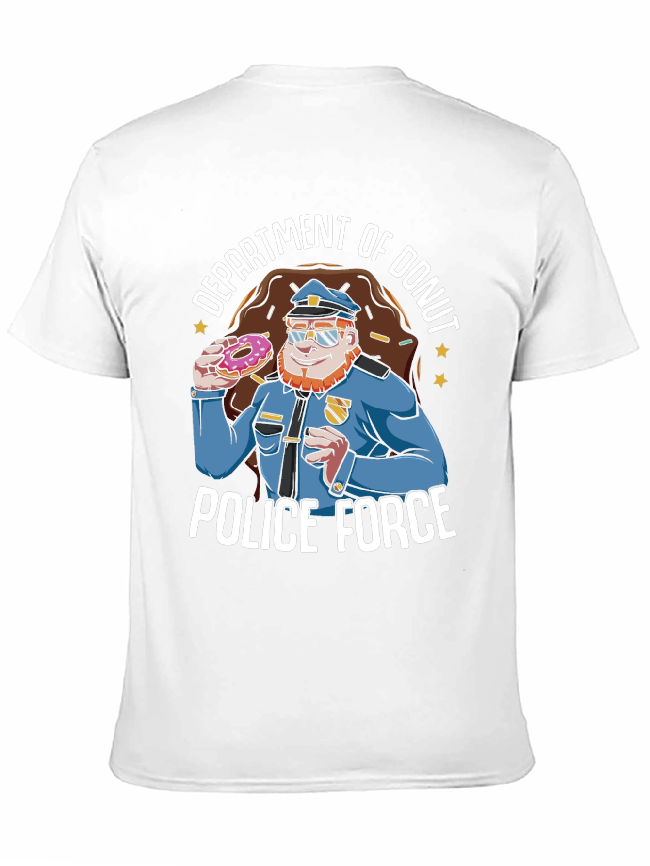 Department of Donut Police Force T-Shirt