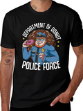 Department of Donut Police Force T-Shirt