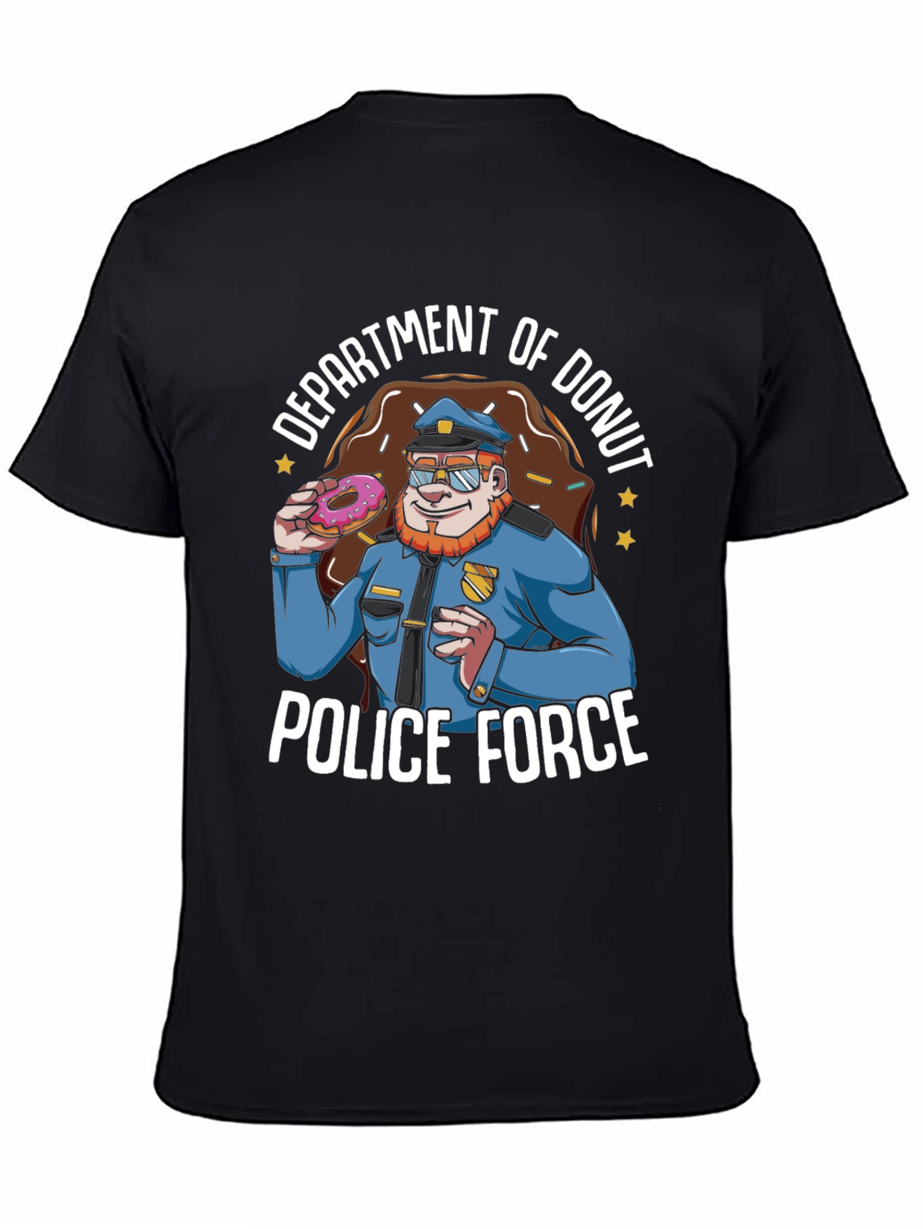 Department of Donut Police Force T-Shirt