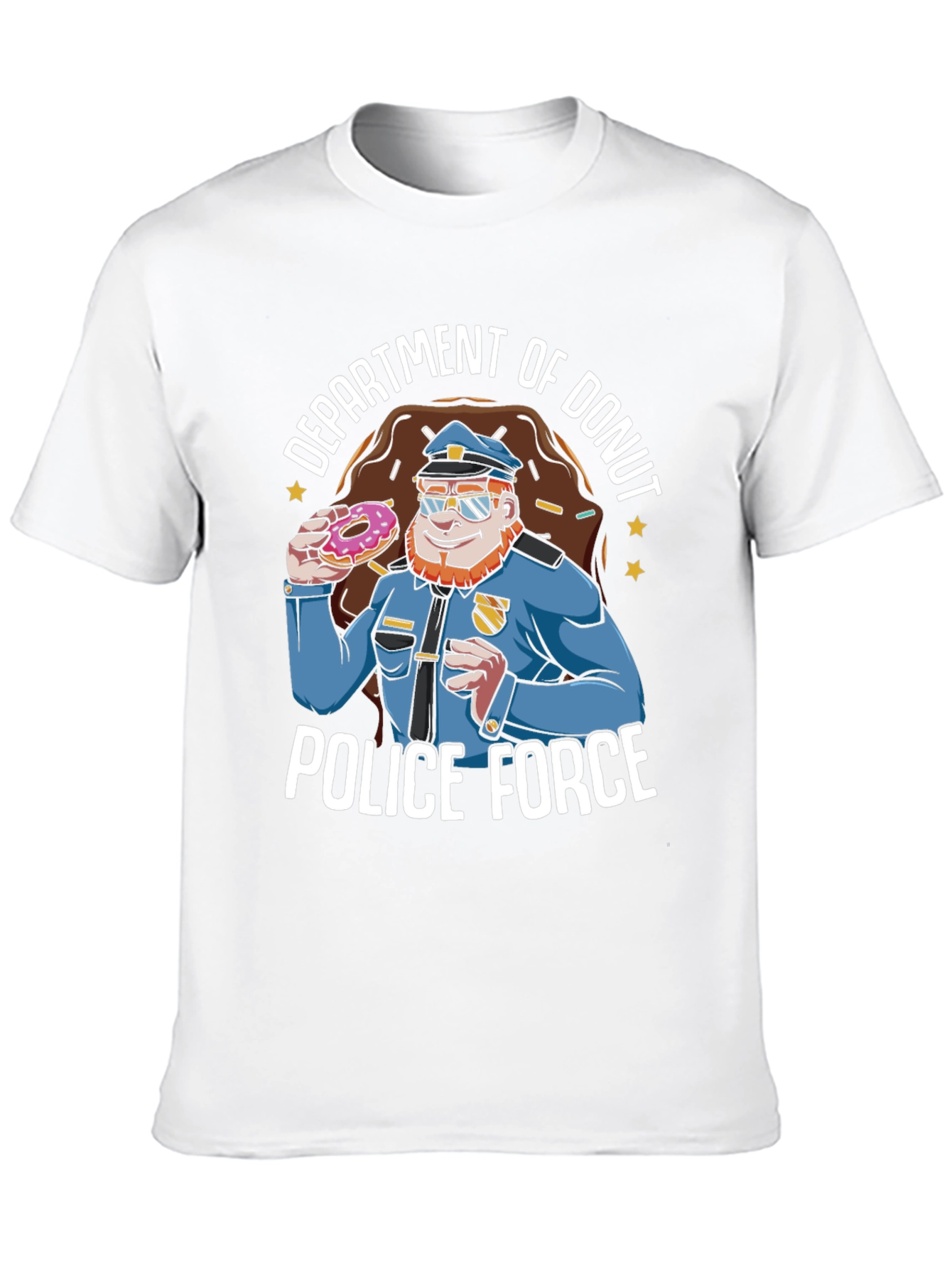 Department of Donut Police Force T-Shirt