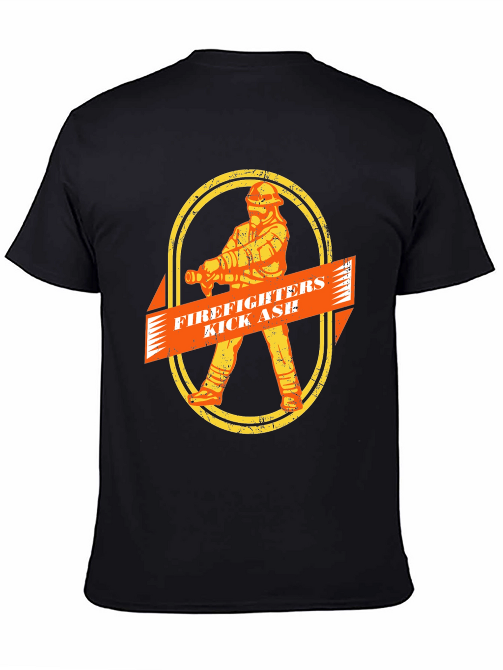 Firefighters Kick Ass T-Shirt - Graphic Tee