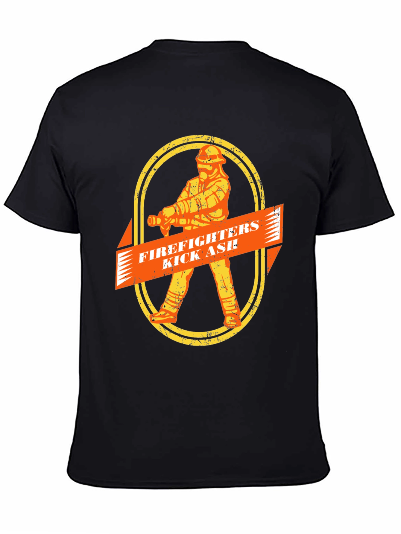 Firefighters Kick Ass T-Shirt - Graphic Tee