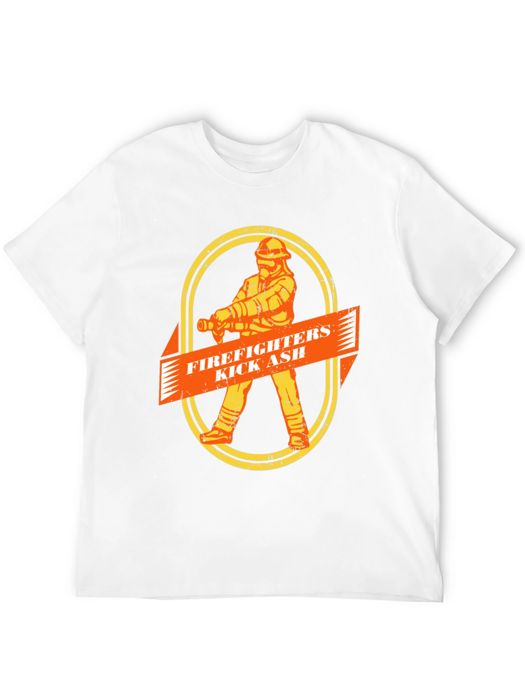 Firefighters Kick Ass T-Shirt - Graphic Tee